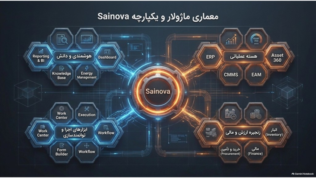 معماری ماژولار Sainova